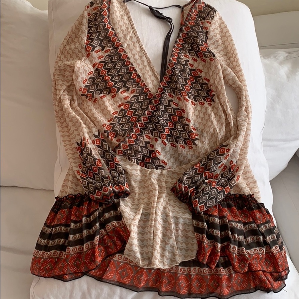 Free people flowy bohemian top